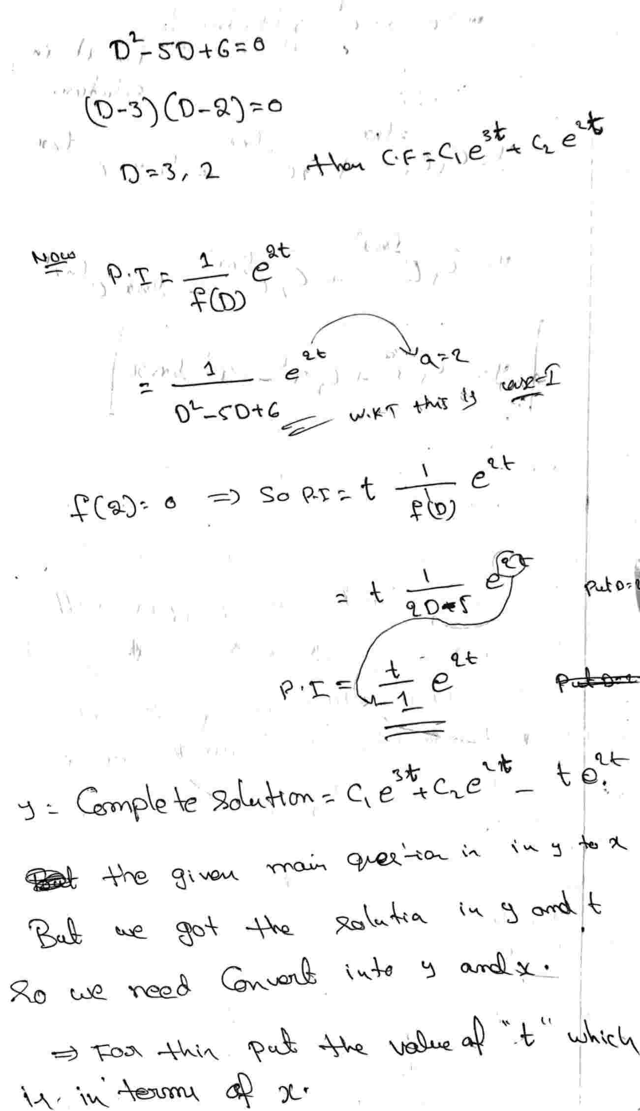 differential equation