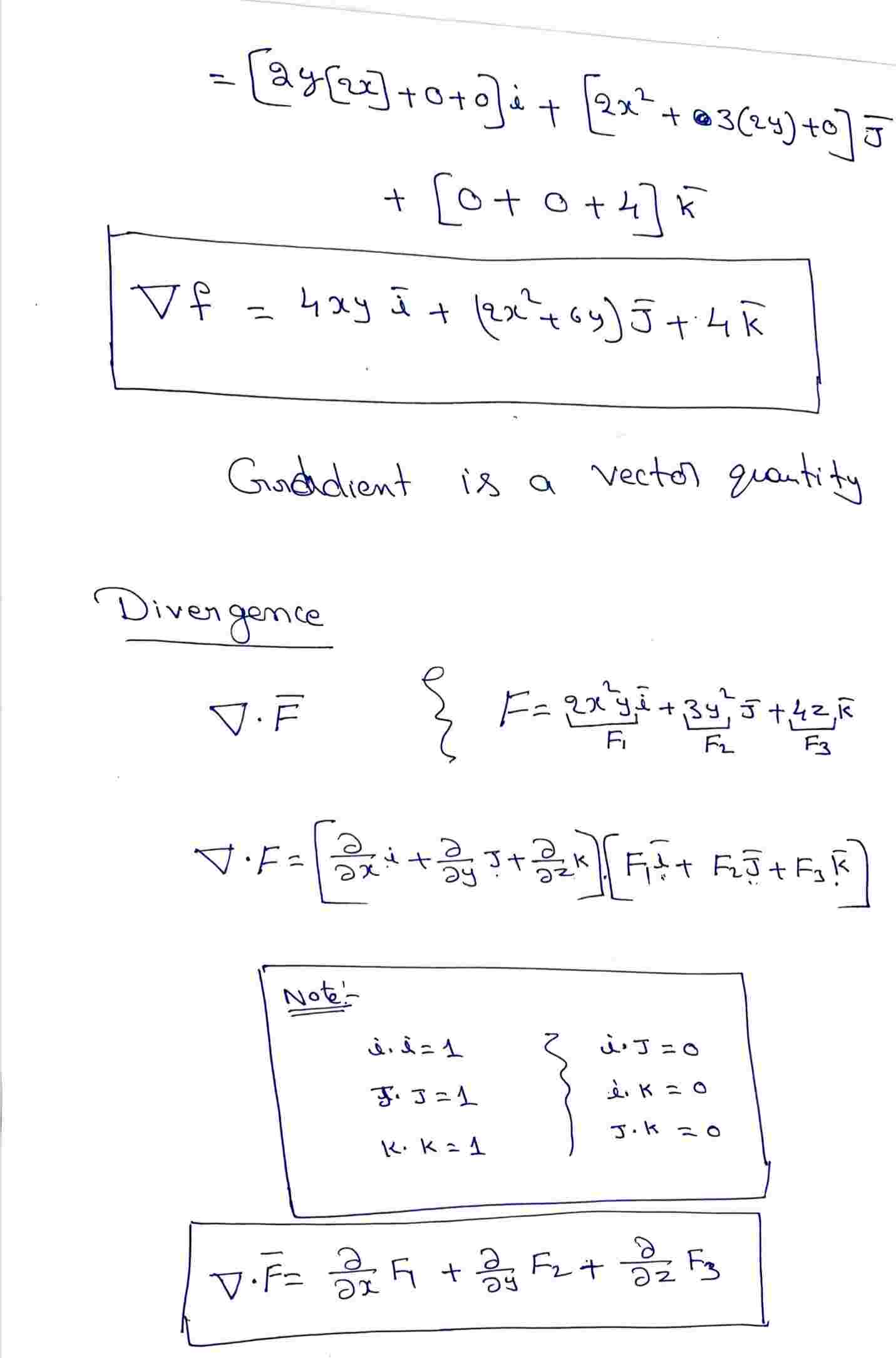 Vector Differentiation