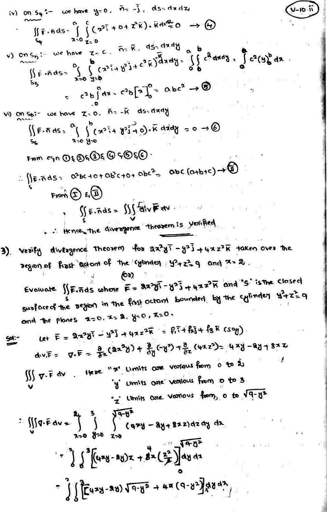 Gauss Divergence Theorem